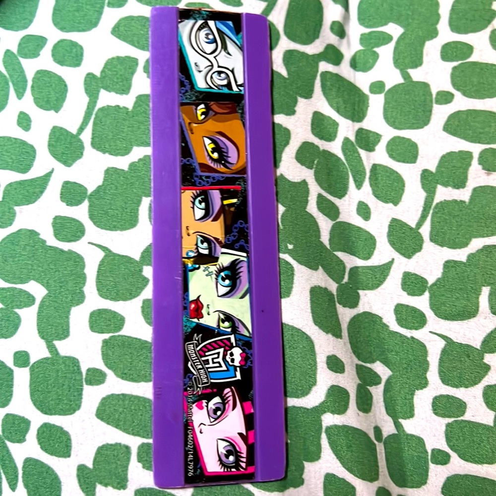 Monster high ruler